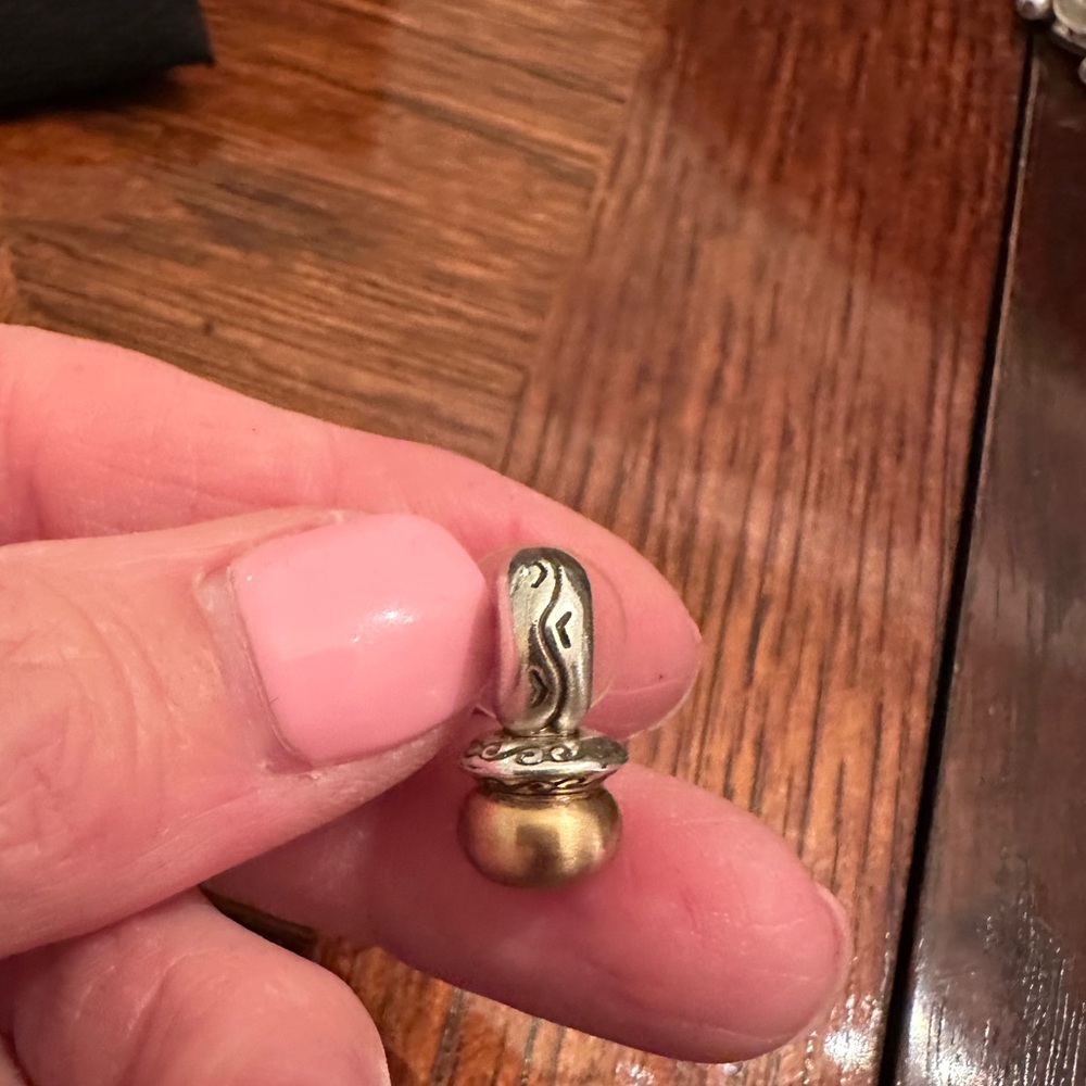 Brighton Two-Tone Post Earrings. - image 7